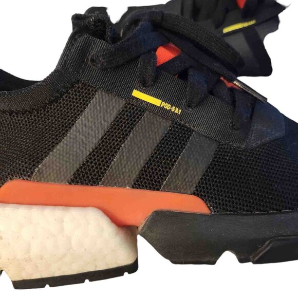 Adidas P.O.D. S3.1 Black Solar Red G28993 Sz 9.5 - Picture 8 of 11